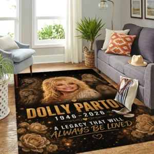 Dolly Parton Rectangular Rug - TMTHU9249