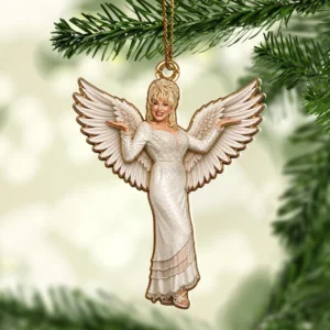 Dolly Parton Custom Shape 2-side Printed Acrylic Ornament - HOATT20816