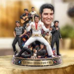 Elvis Presley Custom Shape Acrylic Plaque – TMTHU9037