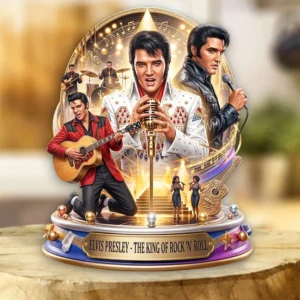 Elvis Presley Custom Shape Acrylic Plaque - TMTHU9038