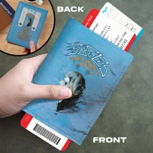 Eagles Band Their Greatest Hits 50th Anniversary Leather Passport Cover - HOATT21116
