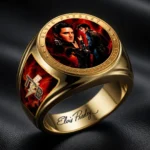 Elvis Presley 3D Engraved Ring – HOATT21200