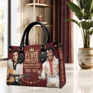 Elvis Presley Leather HandBag - TMTHU9455