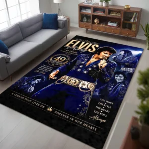 Elvis Presley Rectangular Rug - HOATT21353
