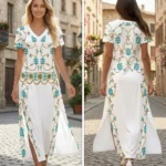 Elvis Presley Short Sleeve Maxi Dress – HOATT20893