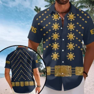 Elvis Presley Short Sleeve Button-Down Shirt - HOATT20921