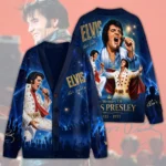 Elvis Presley Knitted V-neck Cardigan – TMTHU9121