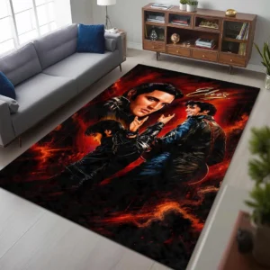 Elvis Presley Rectangular Rug - HOATT21152