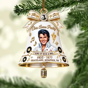 Elvis Presley Custom Shape 2-side Printed Acrylic Ornament - HOATT21363
