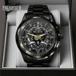 Final Fantasy VII Black Stainless Steel Watch – GNE8848