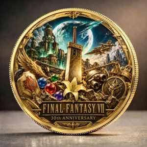 Final Fantasy VII 30th Anniversary Commemorative Coin - GNE8769