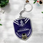 Fremantle Dockers 2026 Premiers Custom Shape 2-sided Keychain – TANTN25708