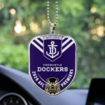 Fremantle Dockers 2026 Premiers Custom shape 2-sided Acrylic Car Ornament – TANTN25707
