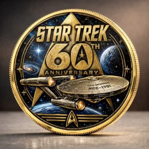 Star Trek Commemorative Coin - GNE8837