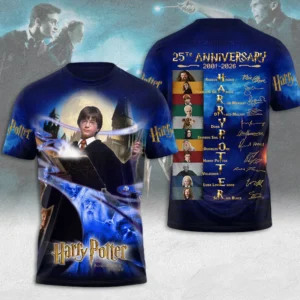 Harry Potter 25th Anniversary 3D Apparel - TMTHU9022