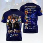Harry Potter 25th Anniversary 3D Apparel – HOATT20817