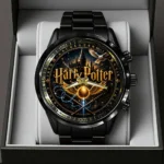 Harry Potter Black Stainless Steel Watch – TMTHU9268