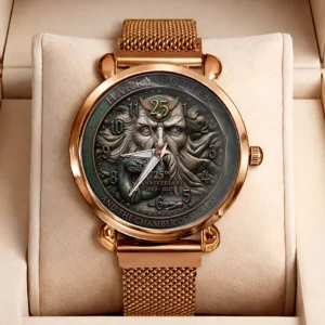 Harry Potter and The Chamber of Secrets 25th Anniversary Mesh Strap Quartz Watch - TMTHU8996
