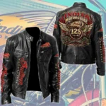 Indian Motorcycle 125th Anniversary Motorcycle Leather Jacket – TMTHU9330