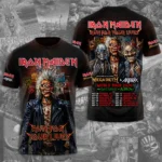 Iron Maiden 2026 World Tour 3D Apparel – TMTHU9098