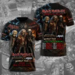 Iron Maiden 2026 World Tour 3D Apparel – TMTHU9553