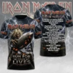 Iron Maiden 2026 World Tour 3D Apparel – TMTHU9118