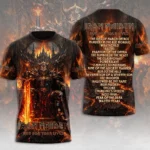 Iron Maiden 2026 World Tour 3D Apparel – TMTHU9146