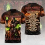 Iron Maiden 2026 World Tour 3D Apparel – TMTHU9147