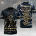 Iron Maiden 2026 World Tour 3D Apparel – TMTHU9157