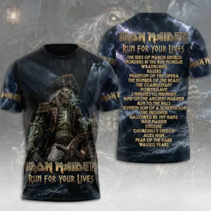 Iron Maiden 2026 World Tour 3D Apparel - TMTHU9157