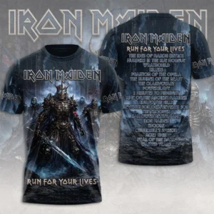 Iron Maiden 2026 World Tour 3D Apparel - TMTHU9176
