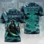 Iron Maiden 2026 World Tour 3D Apparel – TMTHU9265