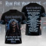 Iron Maiden 2026 World Tour 3D Apparel – TMTHU9266