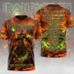 Iron Maiden 2026 World Tour 3D Apparel – TMTHU9289