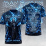 Iron Maiden 2026 World Tour 3D Apparel – TMTHU9358