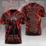 Iron Maiden 2026 World Tour 3D Apparel – TMTHU9363