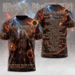 Iron Maiden 2026 World Tour 3D Apparel – TMTHU9397