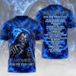 Iron Maiden 2026 World Tour 3D Apparel – TMTHU9450