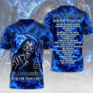 Iron Maiden 2026 World Tour 3D Apparel – TMTHU9450