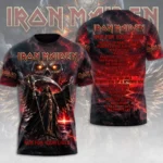 Iron Maiden 2026 World Tour 3D Apparel – TMTHU9451