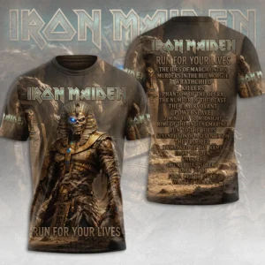 Iron Maiden 2026 World Tour 3D Apparel – TMTHU9454