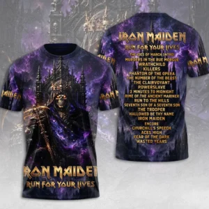 Iron Maiden 2026 World Tour 3D Apparel – TMTHU9545