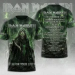 Iron Maiden 2026 World Tour 3D Apparel – TMTHU9551