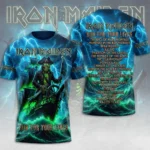 Iron Maiden 2026 World Tour 3D Apparel – TMTHU9552