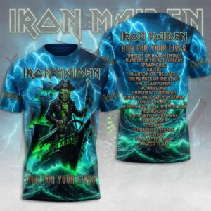 Iron Maiden 2026 World Tour 3D Apparel – TMTHU9552