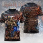 Iron Maiden 2026 World Tour 3D Apparel – TMTHU9566
