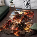 Iron Maiden 2026 World Tour Rectangular Rug – TMTHU9428