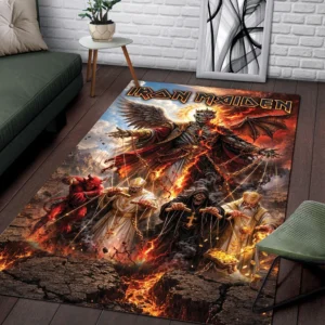 Iron Maiden 2026 World Tour Rectangular Rug - TMTHU9428