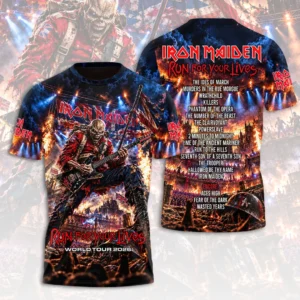 Iron Maiden 3D Apparel – HOATT21364
