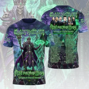 Iron Maiden 2026 World Tour 3D Apparel – HOATT21342